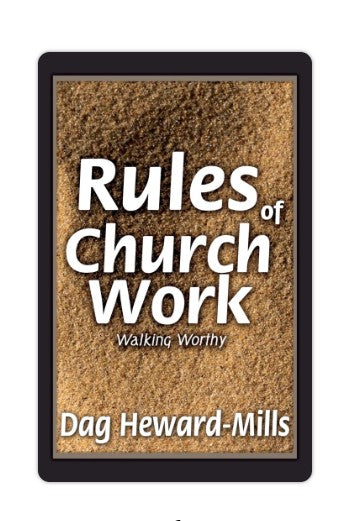 Rules of Church Work